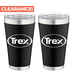 TREX - PINT TUMBLER - 16oz / BLACK