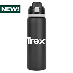 TREX - CLIPSIP STAINLESS STRAW BOTTLE 27 OZ