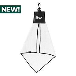 TREX - PROWAFFLE RPET GOLF TOWEL