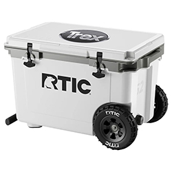 TREX - RTIC ULTRA LIGHT WHEELED 52 QTY COOLER