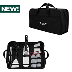 TREX - GRIDDLE 12 PIECE BBQ SET