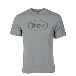 TREX - TRI-BLEND TEE, GREY HEATHER