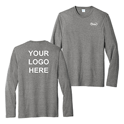 COBRAND TREX - SOFT STYLE L/S TEE, GRAPHITE