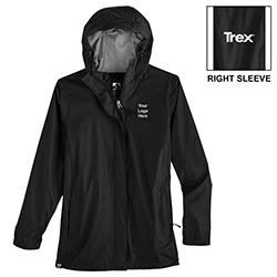 COBRAND TREX - VOYAGER PACKABLE RAIN JACKET, LADIES'