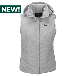 TREX - JUPITER PUFFER VEST, LADIES