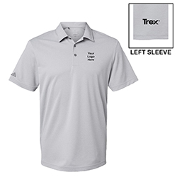 COBRAND TREX - ADIDAS MEN'S HEATHERED POLO