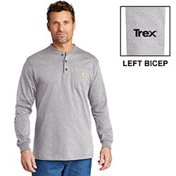 TREX - CARHARTT L/S HENLEY T-SHIRT - MEN'S