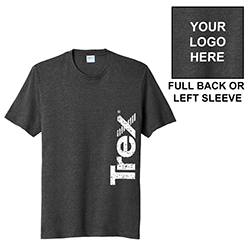 COBRAND TREX - SOFT STYLE TEE, BLACK HEATHER