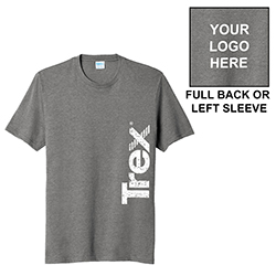 COBRAND TREX - SOFT STYLE TEE, GRAPHITE HEATHER