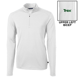 CUTTER & BUCK VIRTUE 1/4 ZIP - MEN'S BIG & TALL