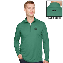 COBRAND TREX - HEATHER PERFORMANCE 1/4 ZIP - MEN'S
