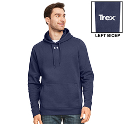 TREX - UNDER ARMOUR HUSTLE HOODED SWEATSHIRT - MEN'S