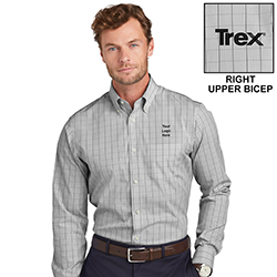 COBRAND TREX - BROOKS BROTHERS MEN'S PATTERNED SHIRT