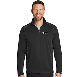 EDDIE BAUER 1/2 ZIP SMOOTH FLEECE BASE LAYER - MEN'S