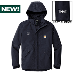 COBRAND TREX - CARHARTT SHORELINE RAIN JACKET