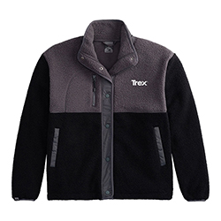 TREX - COLORBLOCK SHERPA FLEECE JACKET, LADIES