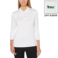 TREX - CALLAWAY 3/4 SLEEVE POLO - LADIES