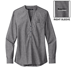COBRAND TREXPRO PLATINUM - LADIES CHAMBRAY EASY CARE SHIRT