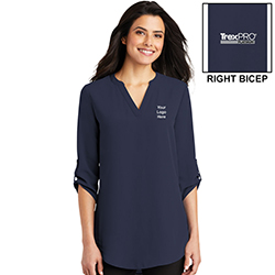 COBRAND TREXPRO PLATINUM - LADIES 3/4 SLEEVE TUNIC BLOUSE