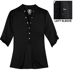 TREX - OGIO LADIES CRUSH HENLEY
