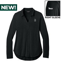 COBRAND TREX - LUXE KNIT BUTTON TUNIC, LADIES